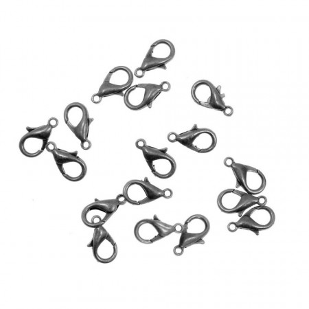 Inchizatoare carabina neagra 12mm 7g (18buc)