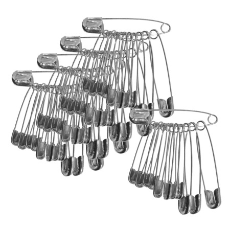 Ac de siguranta argintiu deschis 3 dimensiuni 3,7 /3,1 /2,8 cm 60buc/set(5)