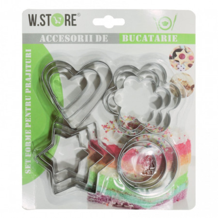 Decupator metalic diverse modele 12 buc 056755