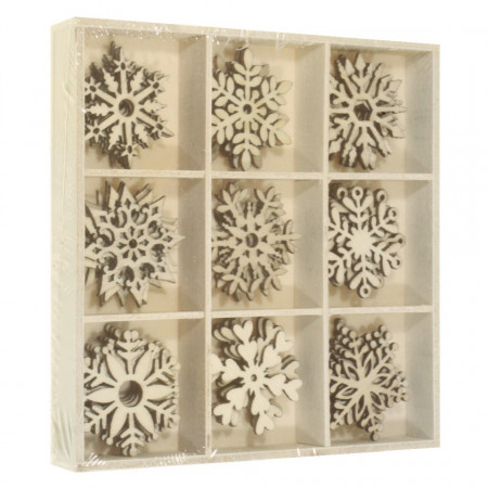 Fulg placaj forme diverse 3-2,8cm 45/set DP Craft DPDN-061
