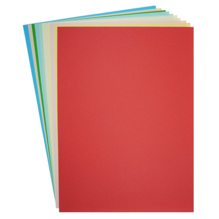 Hartie color culori diverse 10/set A4 80g Colorarte H453