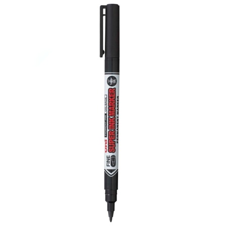 Marker permanent pe baza de ulei varf 0,9mm Uni PNA-125 negru