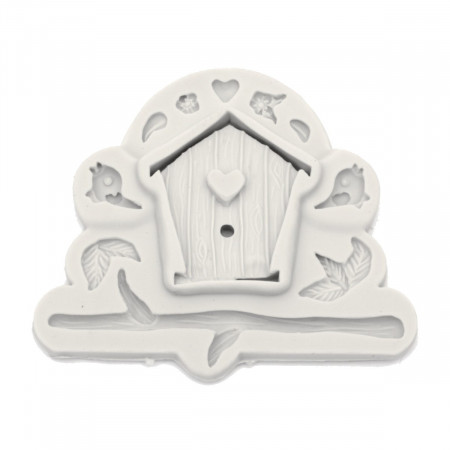 Matrita silicon casuta pasari 11,2x10,6x1,3cm 824040