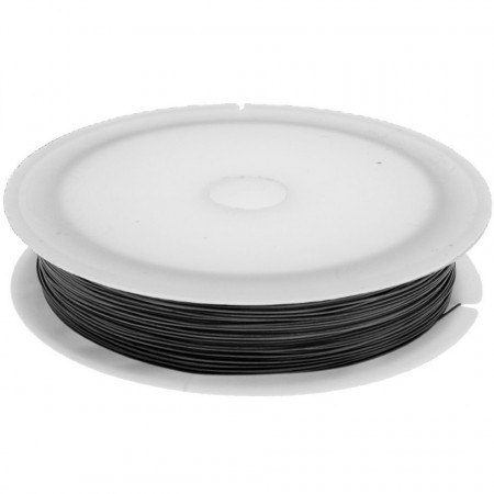 Sarma de modelaj neagra 0,4mm x 14m/rola
