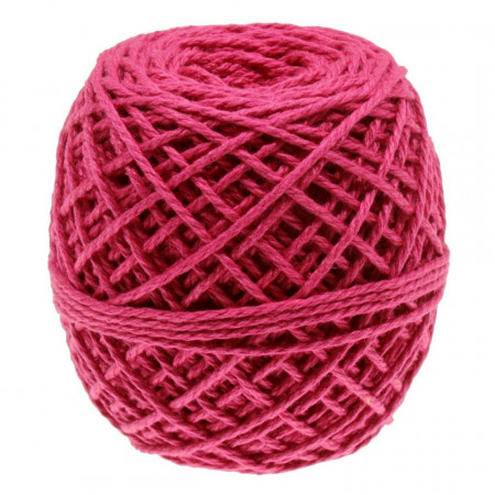 Sfoara bumbac 2mm x 30m 50g SC0040 rosu magenta 002