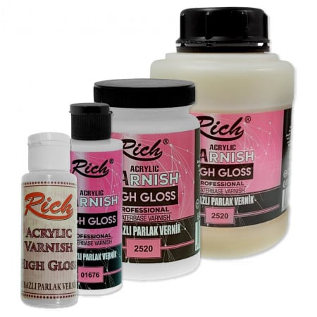 Vernis acrilic luciu intens Rich HGV