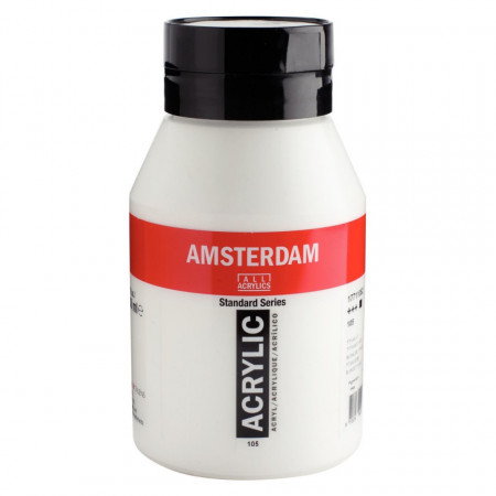 Acrilic Standard 1000ml Amsterdam alb de titan 17711052