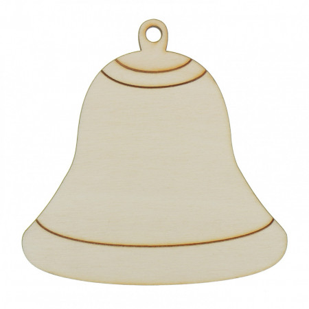 Clopotel placaj pirogravat 10x10cm