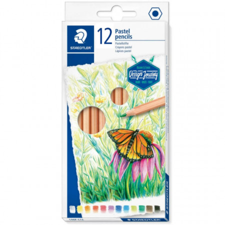 Creion color pastel 12/set Staedtler 146P C12