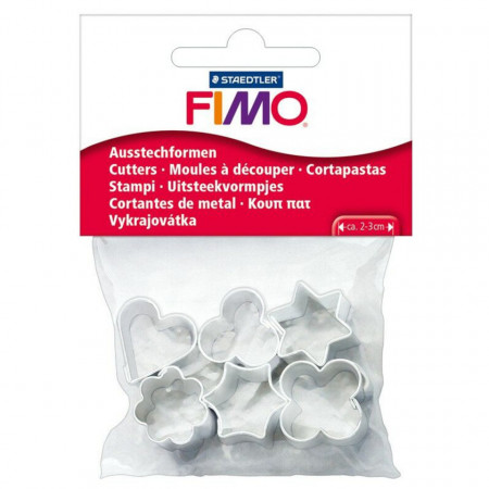 Decupator metalic pentru modelaj forme diferite 2cm 6/set Staedtler 8724 03