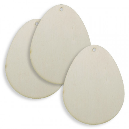 Ou placaj cu gaura 8x6cm 3/set