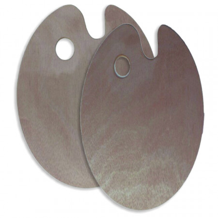 Paleta pictura lemn ovala 3mm Artix PP425/426