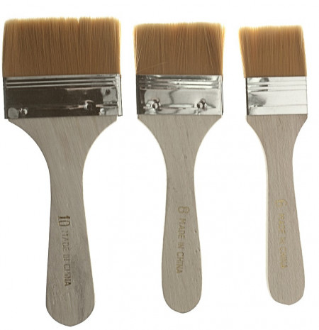 Pensula sintetica tip bidinea 3/set 6-8-10 358051