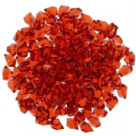 Piatra decor plastic mare rosie 260g