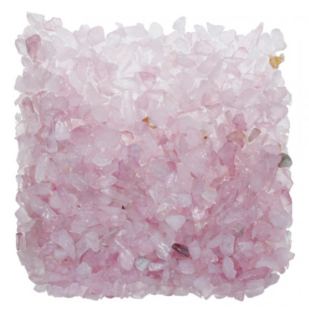 Piatra decor tip semipretioasa cuart roz 50g