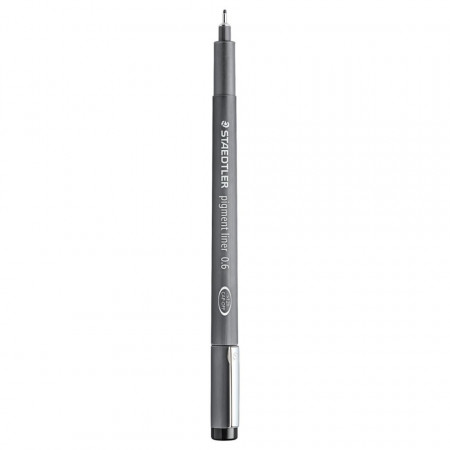 Pigment liner negru varf 0,6mm Staedtler 308 06-9