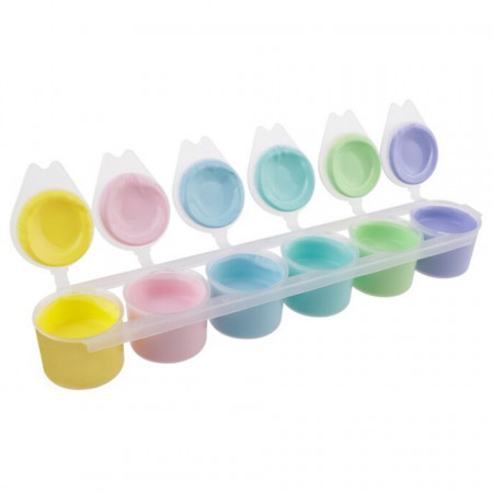 Tempera 6 culori pastel x 15ml/set MP Colours PP162-05