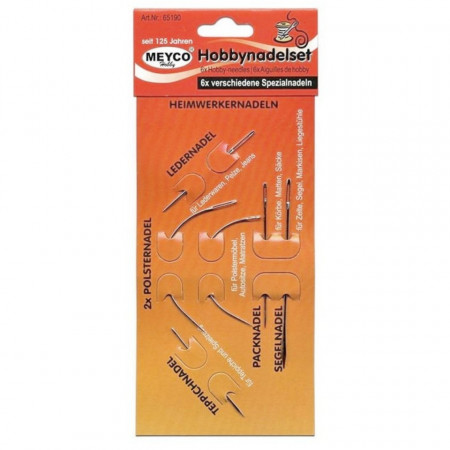 Ac de cusut modele speciale 6/set Meyco 65190
