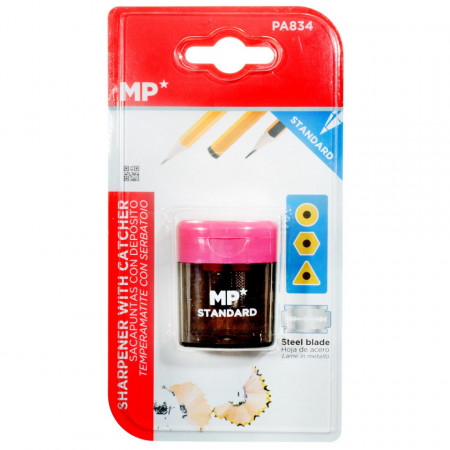 Ascutitoare simpla corai cu container fumuriu MP PA834