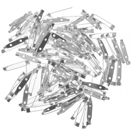 Baza brosa argintie 2 gauri 30mm 185g (245buc)