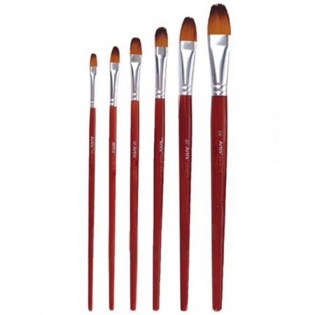 Pensula sintetica varf limba de pisica coada scurta Artix PP225