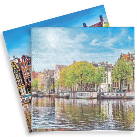 Servetel Case la canal 33x33cm 2/set 13312865