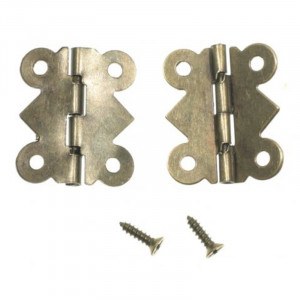Balama bronz 2,5x2cm cu holsuruburi - Img 2