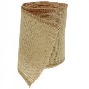 Banda iuta natur surfilata 9,5-11cm x 4,90m/rola