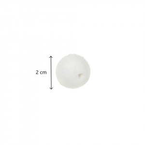 Bila hartie bumbac 2cm 15/set Meyco 41020 - Img 2