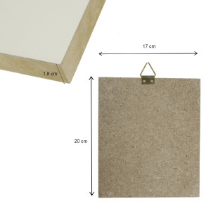 Blat icoana mdf 17x20x1,8cm 69831720 - Img 2