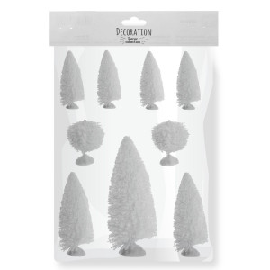 Brad sarma nins cu suport plastic 5/11/14/22cm 9/set DD537** - Img 2