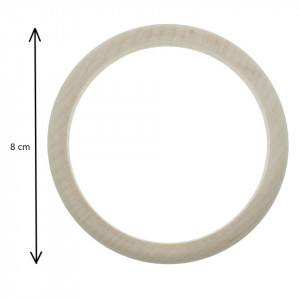 Bratara lemn natur 1,1cm BR10 - Img 2