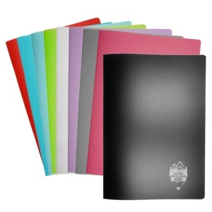 Caiet studentesc dictando coperta plastic culori diverse A4 70g 100 file Daco CT410DR