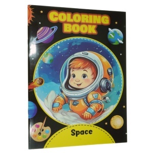 Carte de colorat 21x28,5cm astronaut 48 pagini