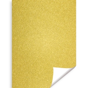 Carton auriu deschis cu sclipici 50x70cm 250g MP PN271AD