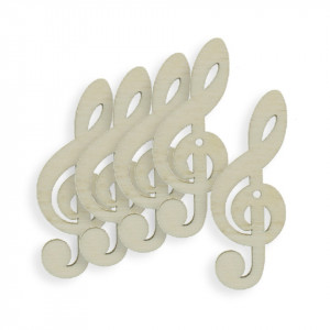 Cheia Sol placaj 1,5x4cm 5/set