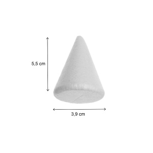 Con polistiren 3,9x5,5cm 3/set MP PM726 - Img 2