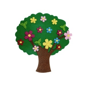 Copac pasla cu flori 39x35cm