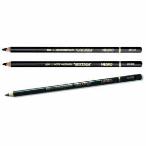 Creion color Gioconda carbune negru Koh-I-Noor K8815-1/2/3