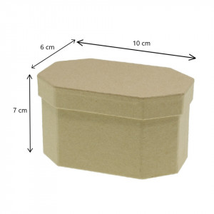 Cutie carton octogonala natur 5/set MP PD206 - Img 6