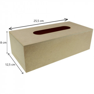 Cutie mdf pentru servetele 25,5x12,5x8cm CS1 - Img 3