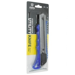 Cutter maner albastru retractabil latime 1,2cm C50