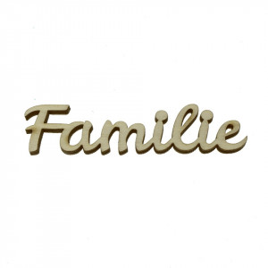 Cuvant placaj -Familie- 2x7,5cm