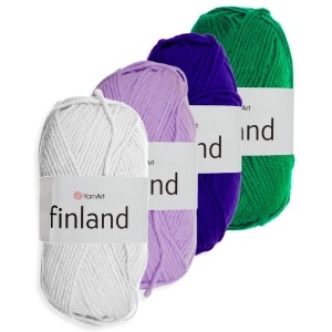 Fir acrilic Yarnart Finland 200m 100g/scul