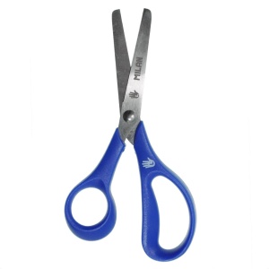 Foarfeca scolara stangaci maner albastru 14,5cm Milan 1439620