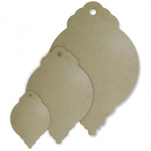 Glob mdf model vintage cu gaura