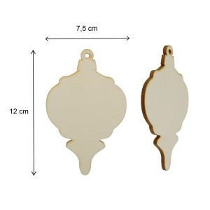 Glob placaj model vintage 12x7,5cm - Img 2