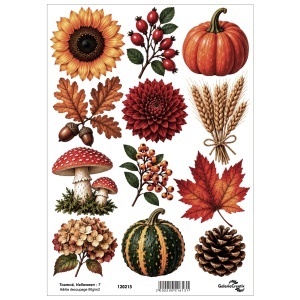 Hartie decoupage Toamna, Halloween - 7 20x27,5cm 90g