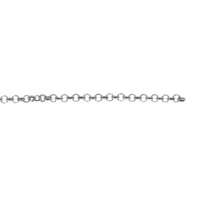 Lant inox argintiu 3mm L18 pret/metru - Img 2
