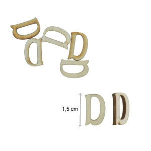 Litera placaj 1,5cm 5/set - Img 5